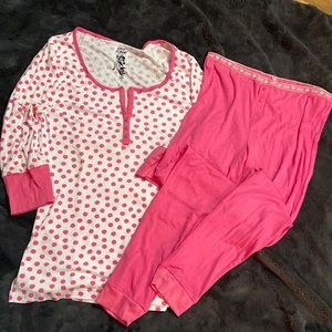 Betsey Johnson 2 pc lounge pj set sz L